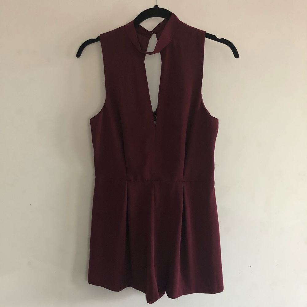 Topshop short romper size 6
